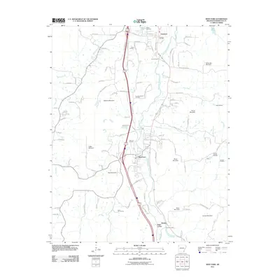 2011 Map of West Fork, 2011 Print