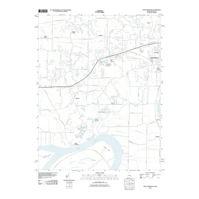 2010 Map of West Franklin, 2010 Print