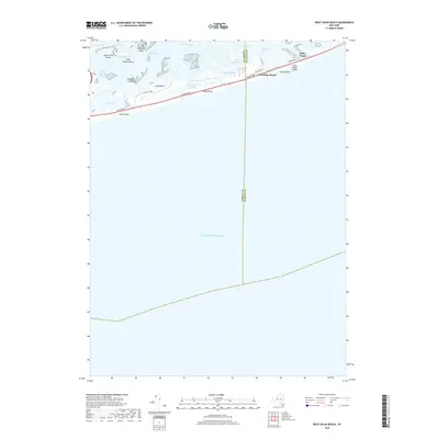2019 Map of West Gilgo Beach, 2019 Print