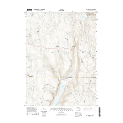2015 Map of West Granville, 2015 Print