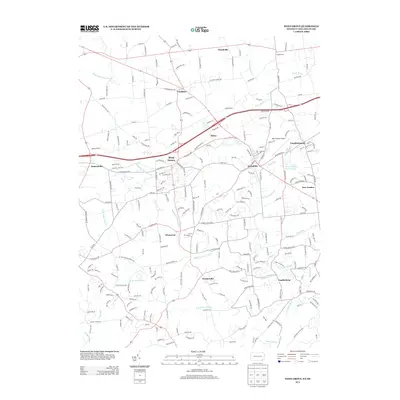 2013 Map of West Grove, 2013 Print
