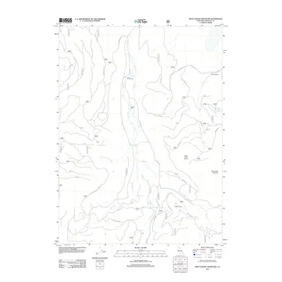 2012 Map of West Haight Mountain, 2012 Print