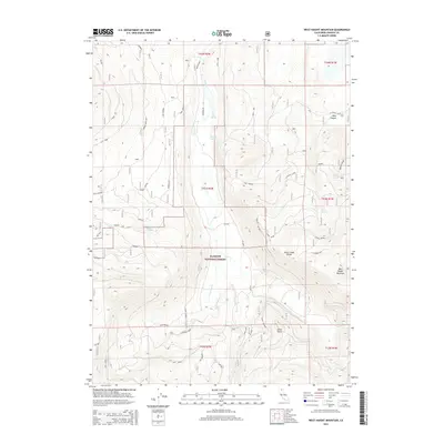 2015 Map of West Haight Mountain, 2015 Print
