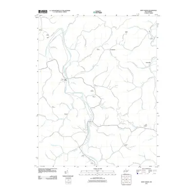 2011 Map of West Hamlin, 2011 Print