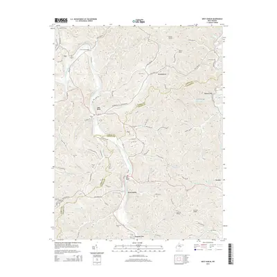 2014 Map of West Hamlin, 2014 Print