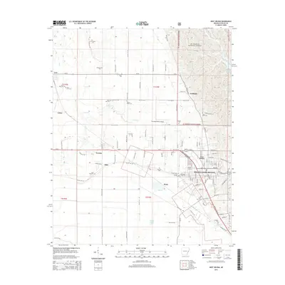 2014 Map of West Helena, 2014 Print
