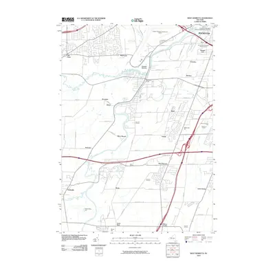2010 Map of West Henrietta, 2010 Print