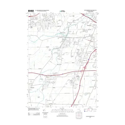 2013 Map of West Henrietta, 2013 Print