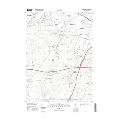 2016 Map of West Henrietta, 2016 Print