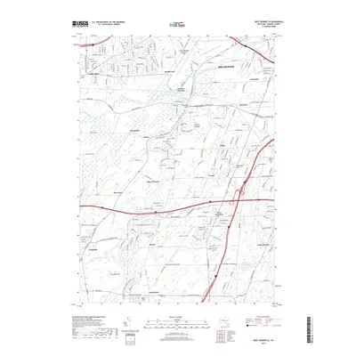 2019 Map of West Henrietta, 2019 Print