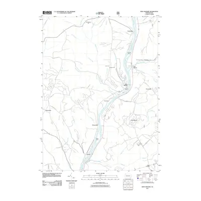 2011 Map of West Hickory, 2011 Print