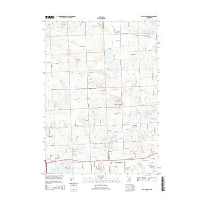 2014 Map of West Highland, 2014 Print
