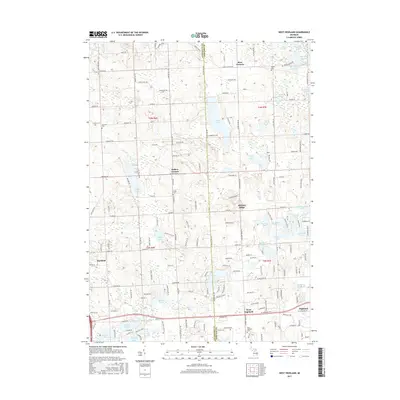 2017 Map of West Highland, 2017 Print