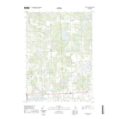 2023 Map of West Highland, 2023 Print