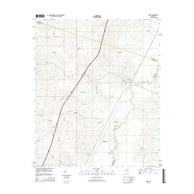 2015 Map of West, 2015 Print