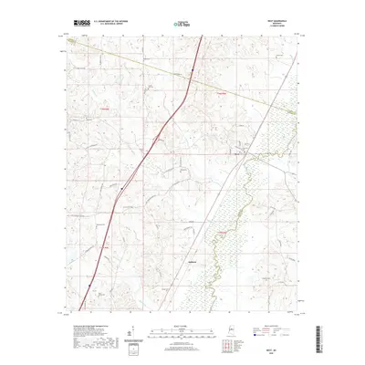 2020 Map of West, 2020 Print