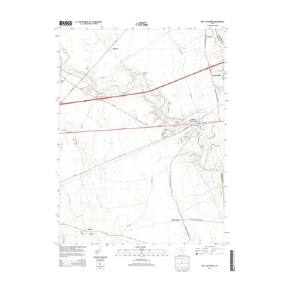 2013 Map of West Jefferson, 2013 Print