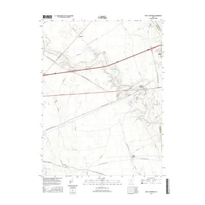 2016 Map of West Jefferson, 2016 Print