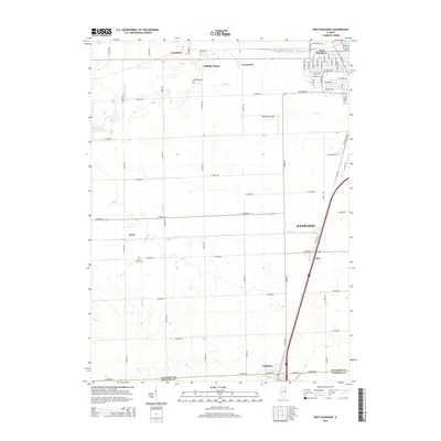 2015 Map of West Kankakee, 2015 Print