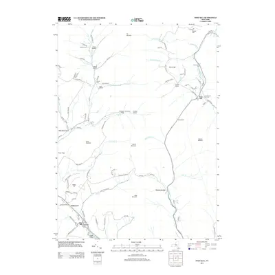 2013 Map of West Kill, 2013 Print