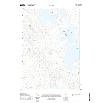 2018 Map of West Lake, 2018 Print