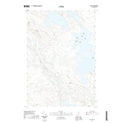 2021 Map of West Lake, 2021 Print
