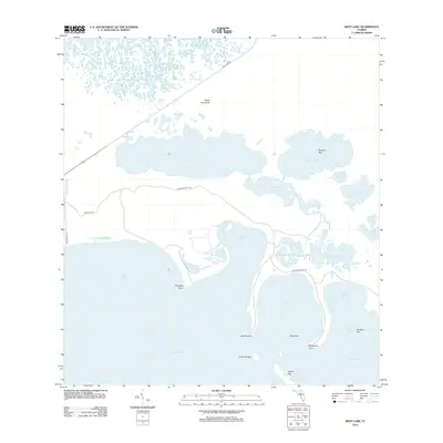 2012 Map of West Lake, 2012 Print