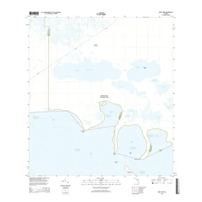 2015 Map of West Lake, 2015 Print