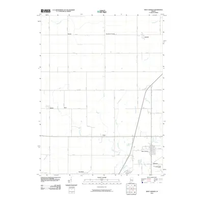 2010 Map of West Lebanon, 2010 Print
