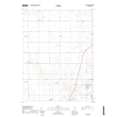 2019 Map of West Lebanon, 2019 Print