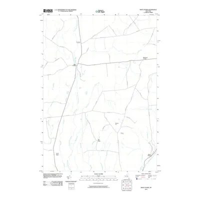 2010 Map of West Leyden, 2010 Print