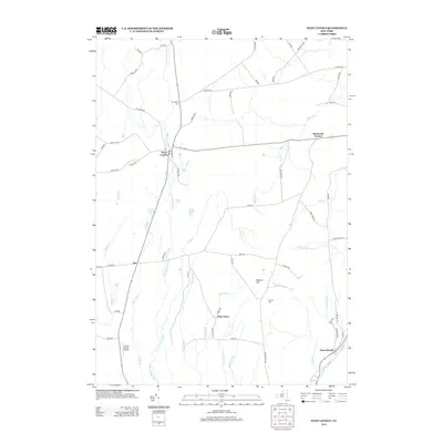 2013 Map of West Leyden, 2013 Print