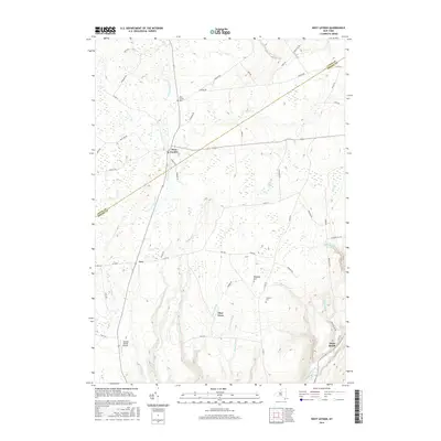 2016 Map of West Leyden, 2016 Print