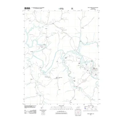 2011 Map of West Liberty, 2011 Print