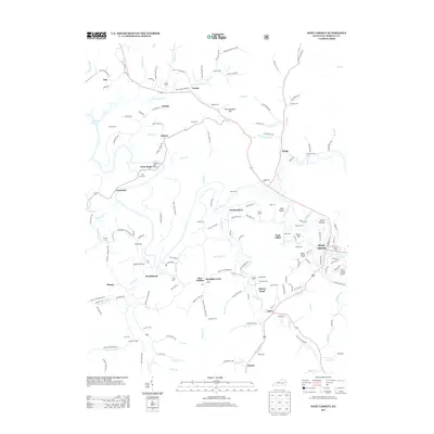 2013 Map of West Liberty, 2013 Print