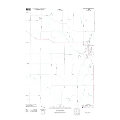 2013 Map of West Liberty, 2013 Print