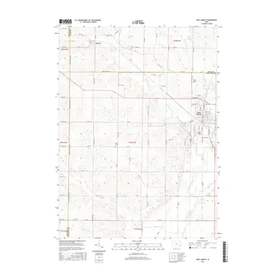 2015 Map of West Liberty, 2015 Print