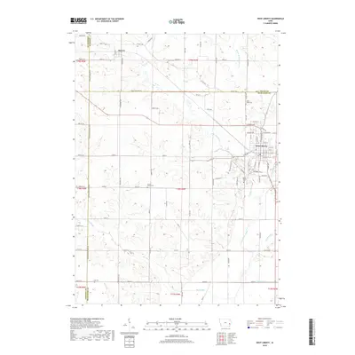 2018 Map of West Liberty, 2018 Print