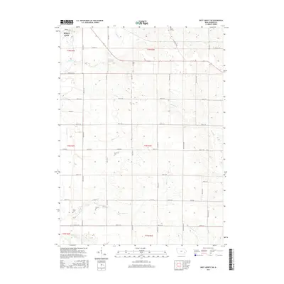 2015 Map of West Liberty SW, 2015 Print