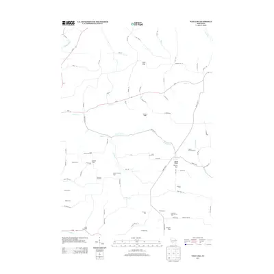 2013 Map of West Lima, 2013 Print