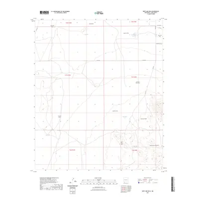 2023 Map of West Lime Hills, 2023 Print