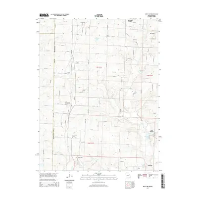 2015 Map of West Line, 2015 Print