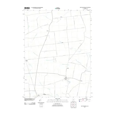 2010 Map of West Mansfield, 2010 Print