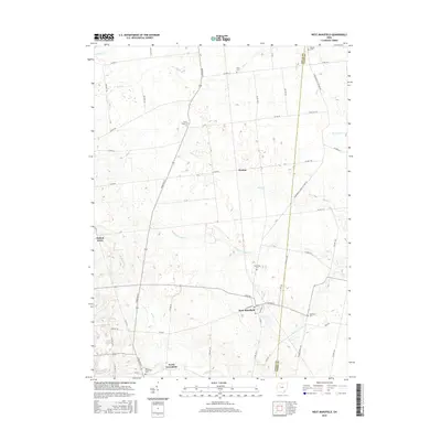 2016 Map of West Mansfield, 2016 Print