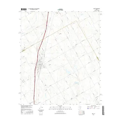 2016 Map of West, 2016 Print
