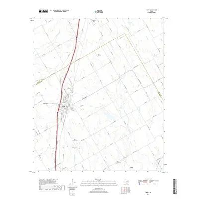 2019 Map of West, 2019 Print