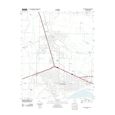 2011 Map of West Memphis, 2011 Print