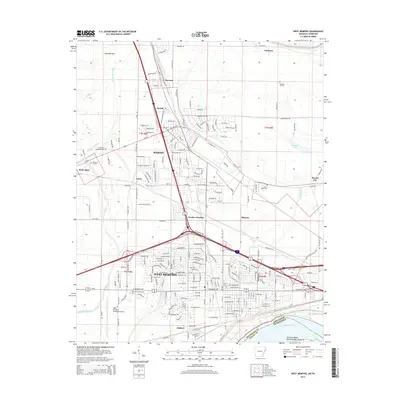 2014 Map of West Memphis, 2014 Print