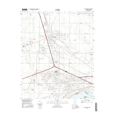 2017 Map of West Memphis, 2017 Print