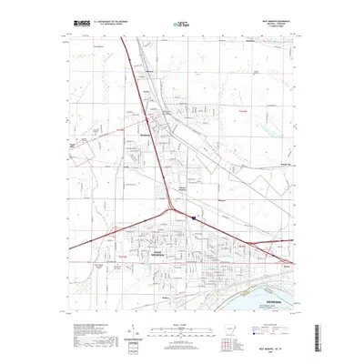 2020 Map of West Memphis, 2020 Print